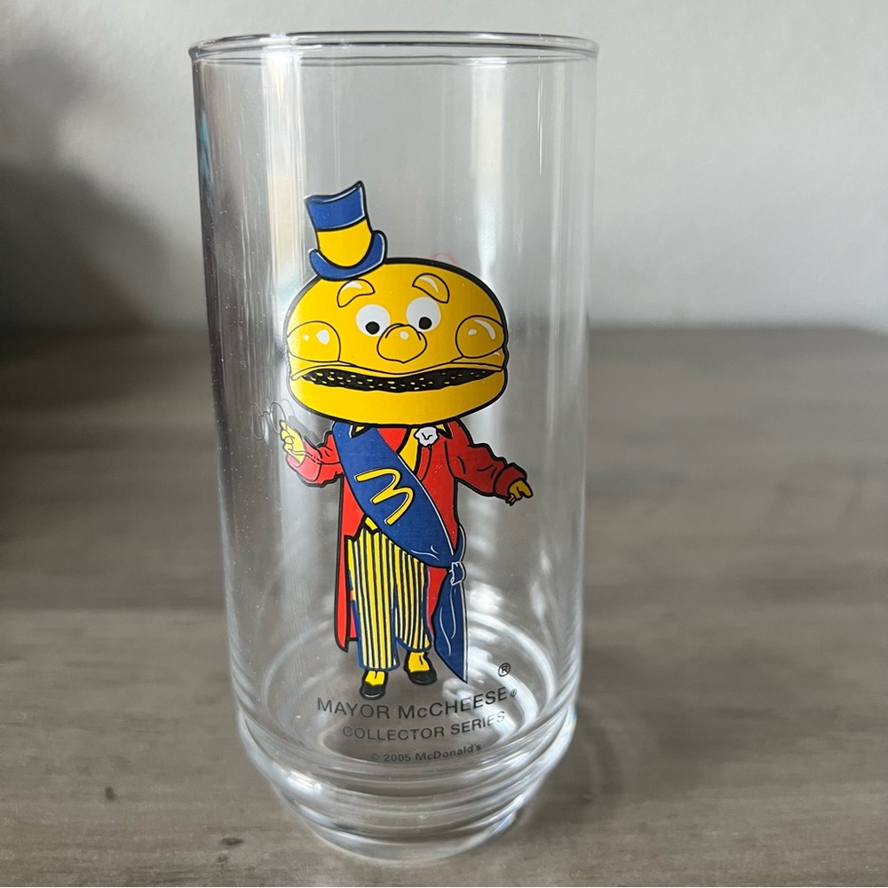 McDonald’s Mayor McCheese Character Glass